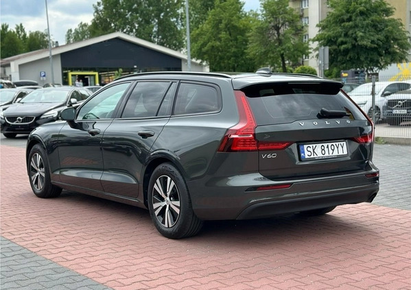 Volvo V60 cena 75900 przebieg: 167000, rok produkcji 2019 z Miastko małe 326